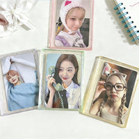Clear Toploader for Kpop Photocards, Trading Cards, and Instax Photos - Display Stand and Collector Holder