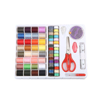 Sewing Machine Thread Kit with 64 Spools and Storage Box, Multicolor Household Sewing Set
