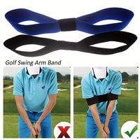 Golf Swing Arm Training Band for Beginners, Thickened Correction Aid