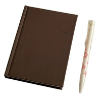 A6 Hardcover Notebook with Inner Pages, Aesthetic Journal Diary Planner