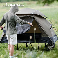 Defy Outdoor Oasis Integrated Tent Cot Portable Waterproof Single Person Fishing Tent