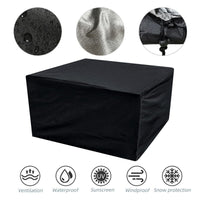 Waterproof Dust Cover for Outdoor Equipment, Furniture, and Appliances - Clear, Frosted, or Camouflage