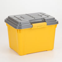 40L Car Trunk Organizer Storage Box with Water Storage and Stool Function