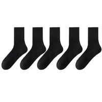 Men's Winter Mid-Calf Terry Cushion Athletic Socks for Running Basketball