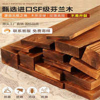 Outdoor Anti-Corrosion Wood Planks for Decking, Fencing, and Sauna Panels