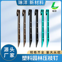 Garden Landscape Edging Stakes for Grass and Stone Isolation Strips