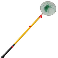 Fiberglass Telescopic Fishing Landing Net Pole with Insulated Lock Joint and Net Head