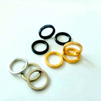 Electric Guitar Pickup Selector Switch Nut M9 M12 Fine Thread Round Thin Nut