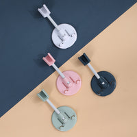 Adjustable Suction Cup Shower Head Holder, No-Drill Wall Mount Bracket for Bathroom