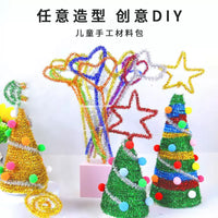 Glitter Pipe Cleaners for DIY Craft Projects, Chenille Stems for Bouquets and Decorations
