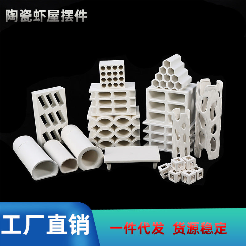 Ceramic Shrimp Cave Aquarium Decoration Fish Tank Breeding Shelter