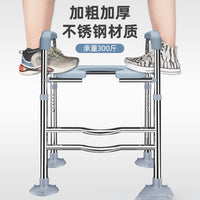 Toilet Seat Riser with Handles for Elderly, Pregnant Women, and Disabled, Elevated Toilet Seat Frame with Armrests