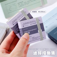 Portable Tearable Pocket Sketchbook for Acrylic Watercolor Painting, 200g Paper