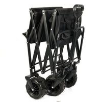 7-inch Off-Road Wheel Outdoor Camping Cart with All-Terrain Wheels and Canopy