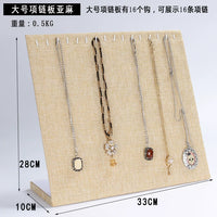 Velvet Jewelry Display Stand for Earrings and Necklaces
