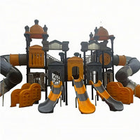 Customizable Outdoor Playground Slide for Parks and Courtyards