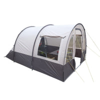 Tunnel Tent with Mosquito Net and Rainfly, 2-Room Large Space for Outdoor Camping