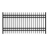 Outdoor Zinc Steel Fence Panel for Yard Garden Villa Community
