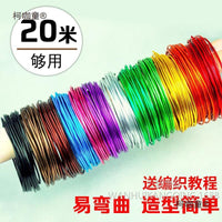 Aluminum Craft Wire for DIY, Floral Arranging, and Jewelry Making