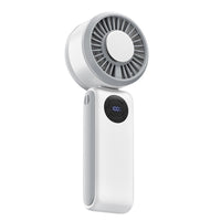 Portable Handheld Cooling Fan with 100-Speed Adjustment and Ice Compress Function