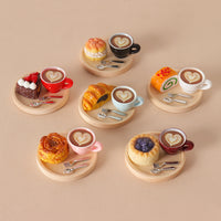 Dollhouse Miniature Food Tray Model Accessories for OB11 Dolls