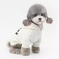 Pet Dog Hoodie Winter Warm Fleece Sweatshirt for Small to Medium Dogs