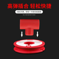Fishing Line Spool Holder and Connector Set for Main Line Storage