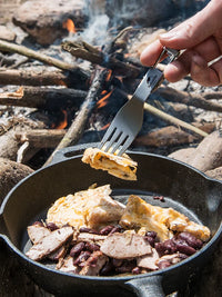 Naturehike Titanium Alloy Portable Folding Cutlery for Outdoor Camping and Picnic