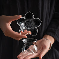 Creative Glass Tea Infuser Strainer for Kung Fu Tea Set
