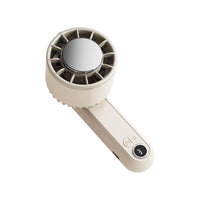 Mini Foldable Handheld Cooling Fan with Ice Compress Function, Portable USB Rechargeable for Outdoor Travel