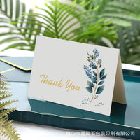 European Style Floral Thank You Cards for Gift Shops & Invitations