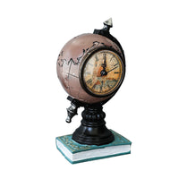 American Retro Globe Nordic Decorative Ornament Wine Cabinet Craft Study Room Office Home Decor Prop