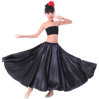 Girls' Spanish Flamenco Bullfighting Dance Skirt for Stage Performance