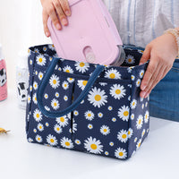 Insulated Lunch Bag Portable Cooler Tote for Outdoor Picnic School Office