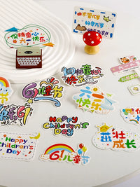 Children's Day DIY Snack Bouquet Decorative Greeting Cards