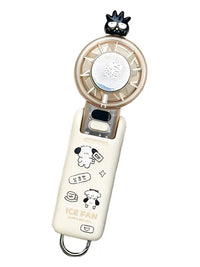 Portable Handheld Cooling Fan with Semiconductor Refrigeration, Quiet Operation for Students and Outdoor Use