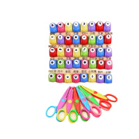 Kids Craft Wavy Edge Scissors Set with Serrated Blades for Scrapbooking, Embossing, and DIY Projects