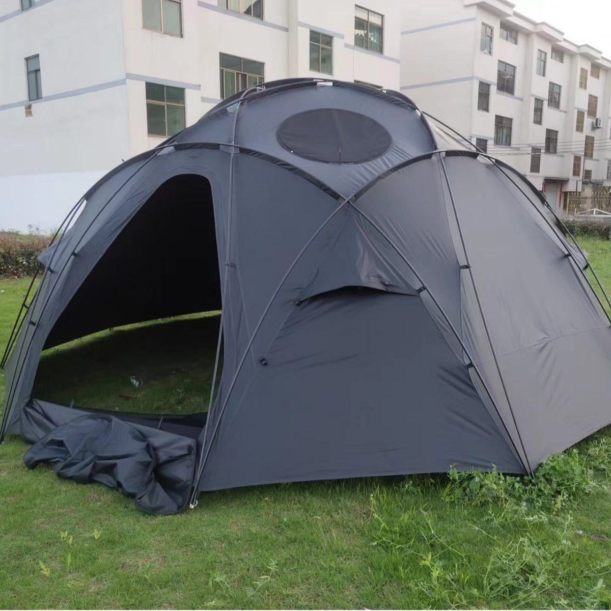 Large Spherical Outdoor Camping Tent for Multiple People, Family Picnic Shelter