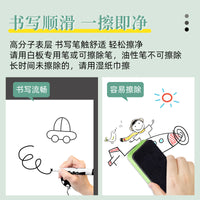 Wholesale Static Whiteboard Wall Sticker, Thickened Removable Reusable Dry Erase Board for Kids Room Bedroom Graffiti Writing
