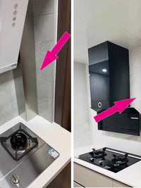 L-shaped PVC Pipe Cover for Kitchen Bathroom Balcony Gas/Heating Pipes