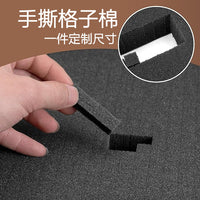 High-Density DIY Tearable Grid Foam Pad for Tool Protection and Shock Absorption