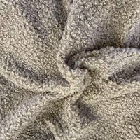 Lamb Wool Fleece Fabric for Fashion Apparel, Bags, Shoes, Hats, Toys, and Pet Beds