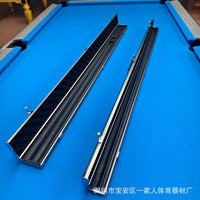 New Three-Slot Billiard Cue Aluminum Alloy Case for Jump/Break Cues, Waterproof and Wear-Resistant