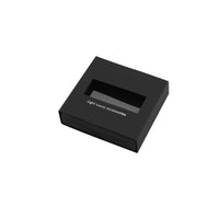 Wholesale Anti-Oxidation PE Film Jewelry Display Box with Hollow Paper Sleeve for Rings and Earrings
