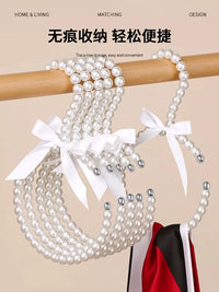 Pearl Hat Organizer Rack for Baseball Caps and Visors, Non-Slip Wall-Mounted Hat Holder