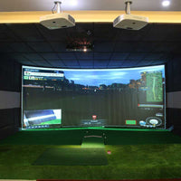 Indoor Golf Simulator Screen, Double-Layer Impact Projection Screen for Outdoor Use