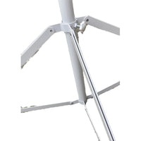 Outdoor Folding Cross Base for Sun Umbrella, Windproof and Rainproof