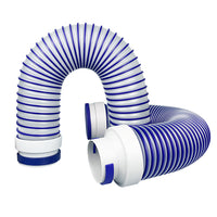 TPV Flexible Duct Connector for Ventilation Systems, Soundproof and Transparent