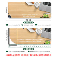 Clear PVC Table Protector Mat, Waterproof & Oil-Proof Soft Glass Tablecloth for Dining, Coffee, Round Tables
