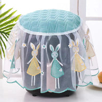 Air Fryer Dust Cover Lace Fabric Kitchen Appliance Protector